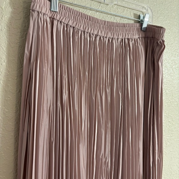 Madeline Powder Rose Pink Maxi Pleated Women’s Skirt Sz 14 (EU 18) Victorian - Picture 6 of 11
